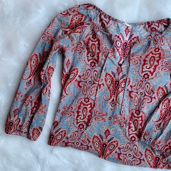 Nili Lotan Tops - Nili Lotan paisley printed top XS